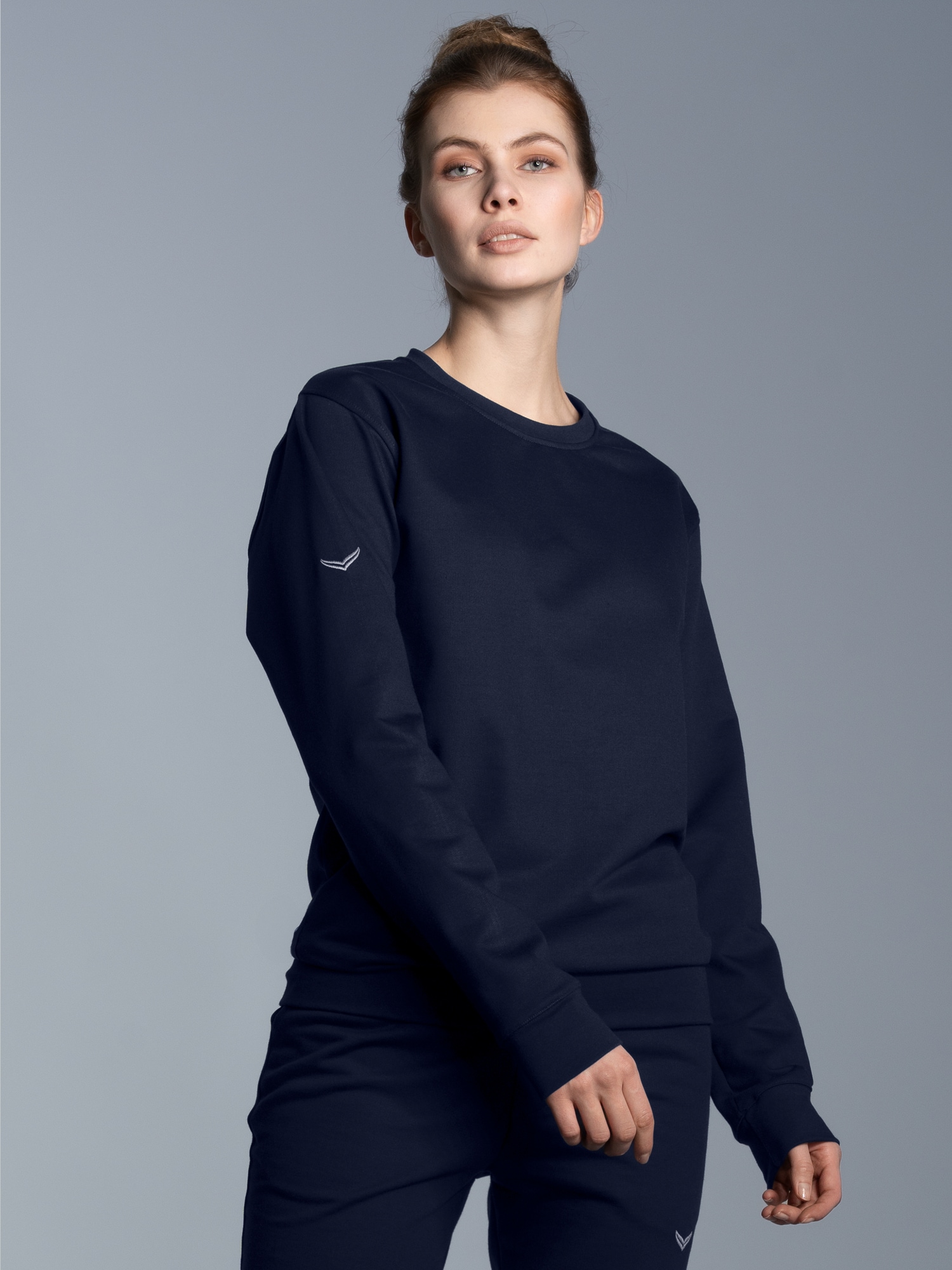Sweatshirt aus Biobaumwolle Navy