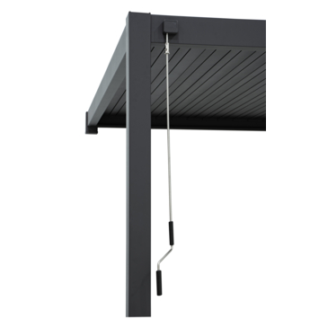 Pergola Classic Antraciet 3x4 - 2 palen