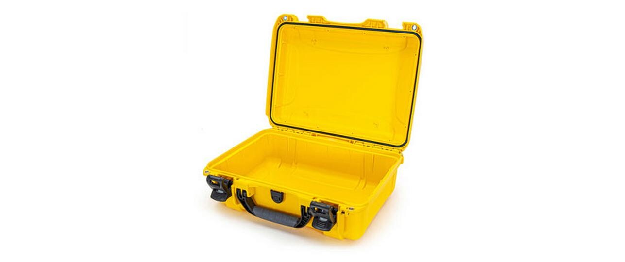 Kunststoffkoffer 925 - leer Gelb<br>Leichter, wasserdichter und robuster Hartschalenkoffer