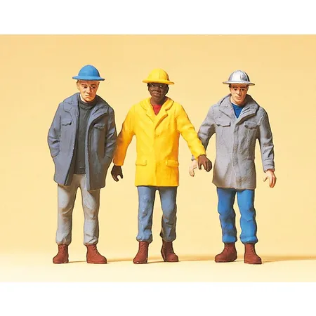 Preiser 63051 - 1:32 Industiearbeiter 3 Fig.