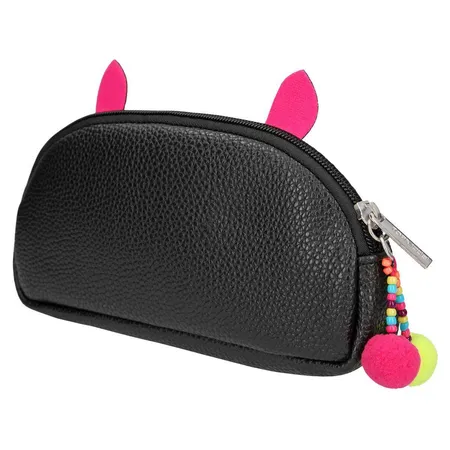 Depesche TOPModel Kosmetiktasche Schwarz ALPAKA