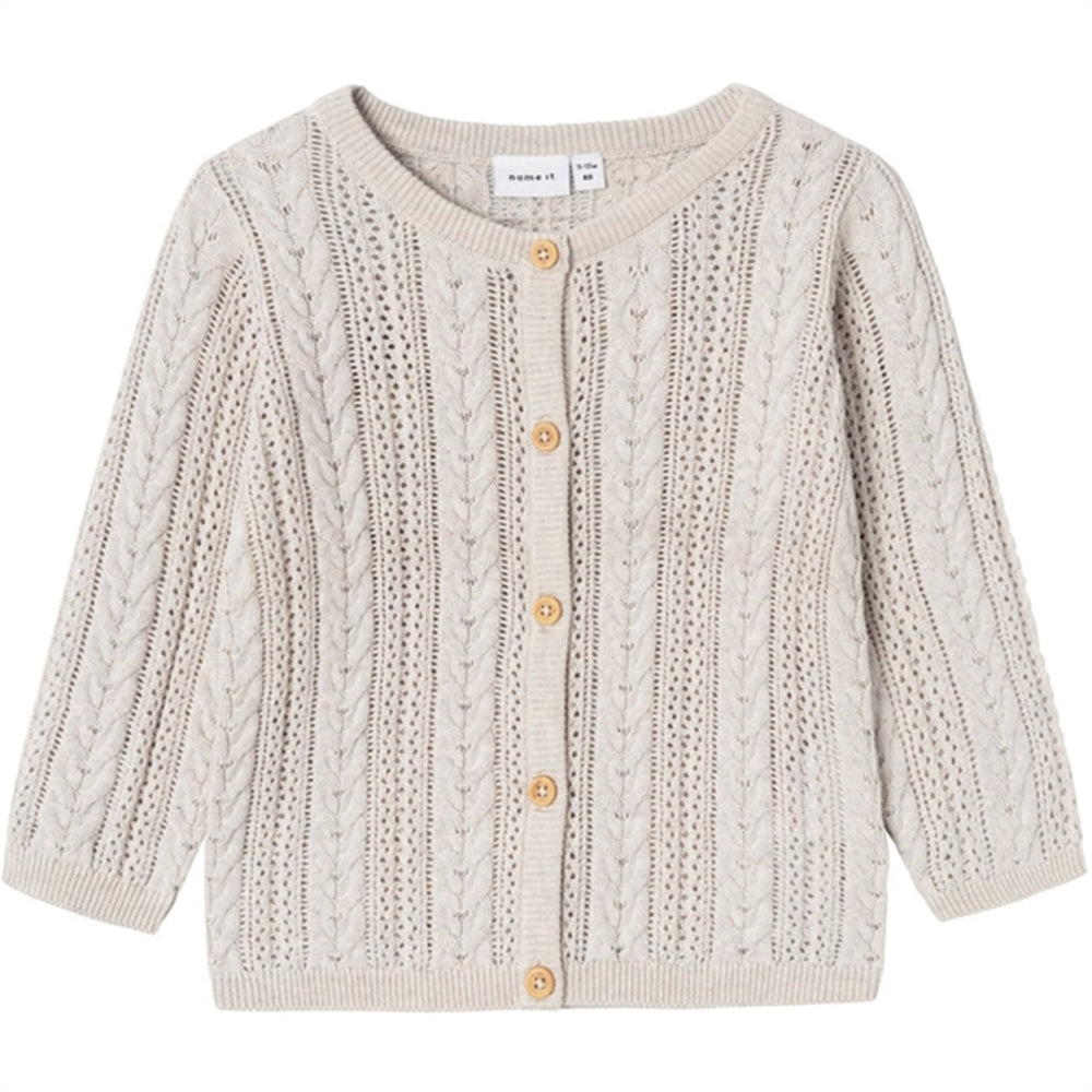 Peyote Melange Bepil Strik Cardigan