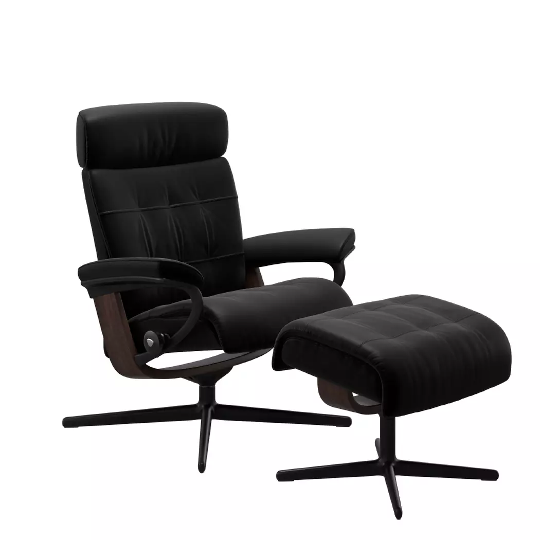 Sessel mit Hocker Erik Cross