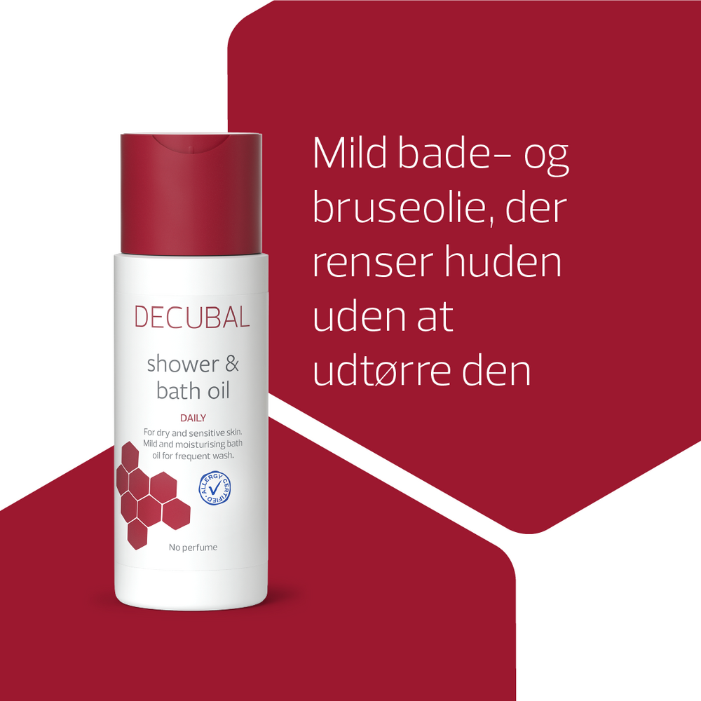 Decubal Shower & Bath Oil - 200 ml.