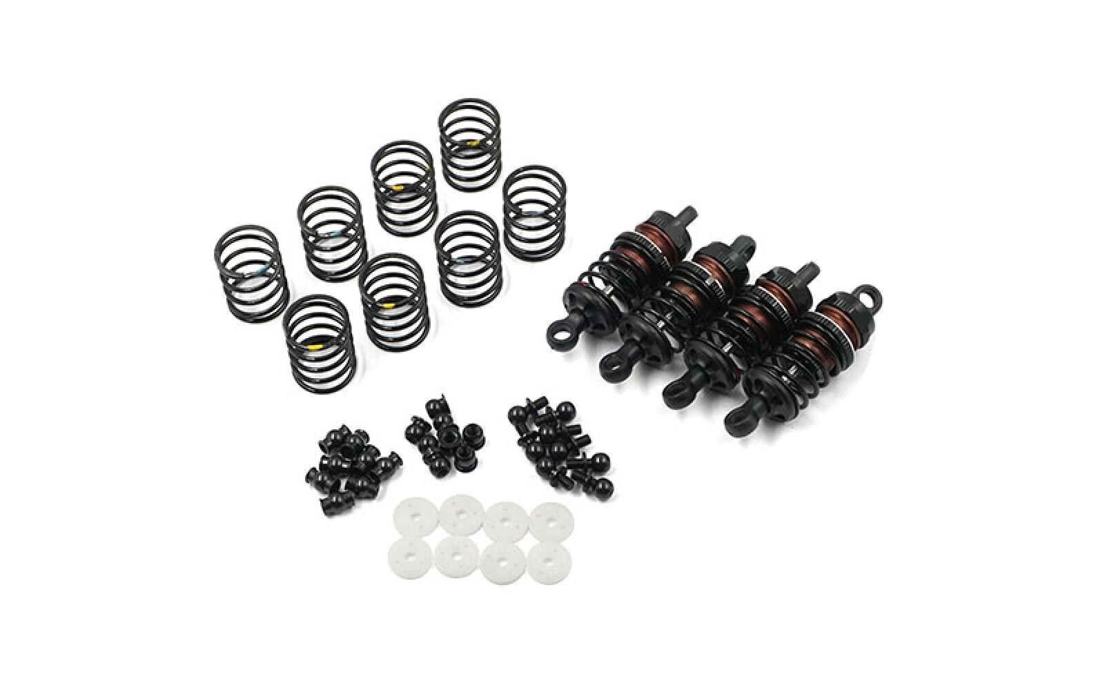 Stossdämpfer Big Bore Set Tourenwagen 50 mm50 mm Öldruckstossdämpfer für On-Road Modelle im Massstab 1:10