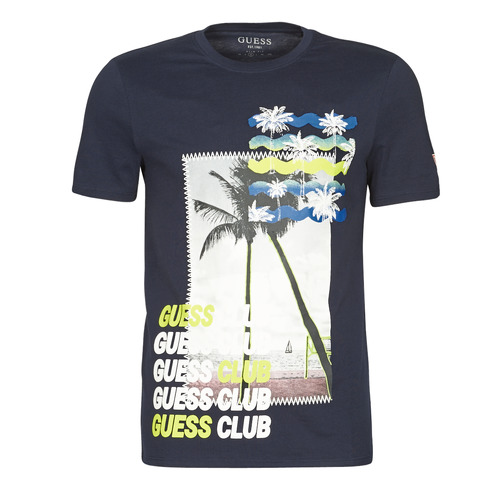 Guess - GUESS CLUB CN SS TEE - Marine