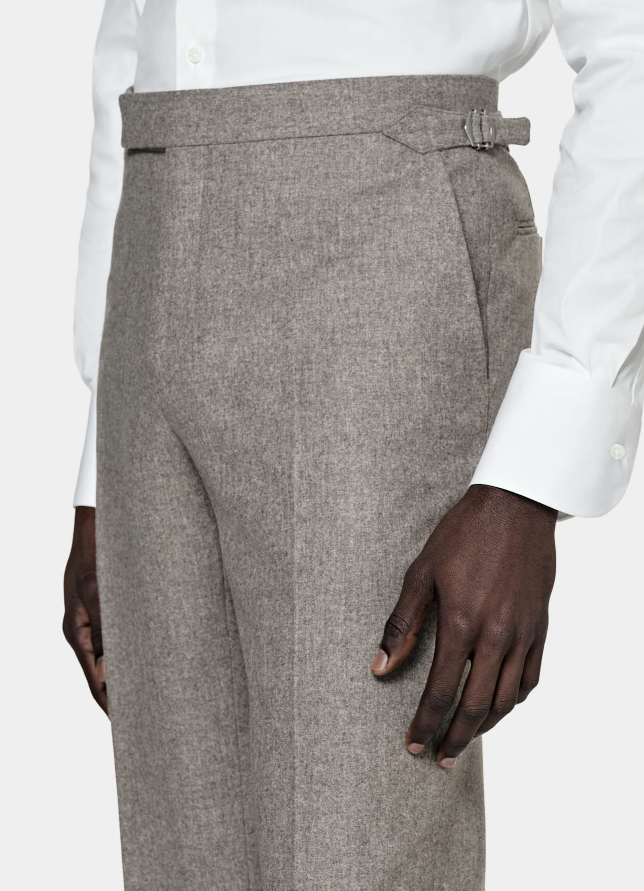 Costume Roma coupe Relaxed taupe