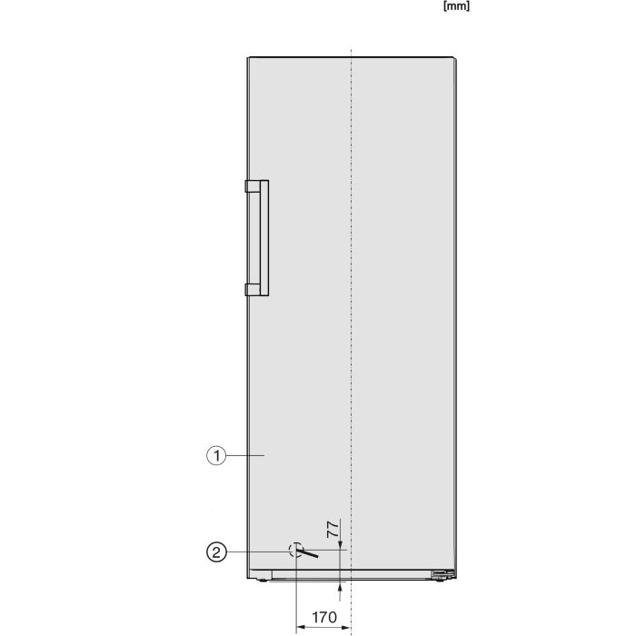 Miele Gefrierschrank FN 4748 D ws Weiß
