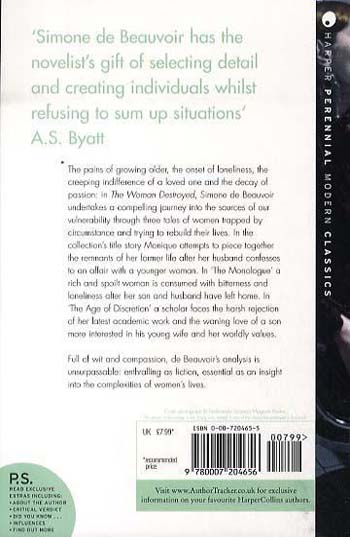 The Woman Destroyed - Harper Perennial Modern Classics (Paperback)