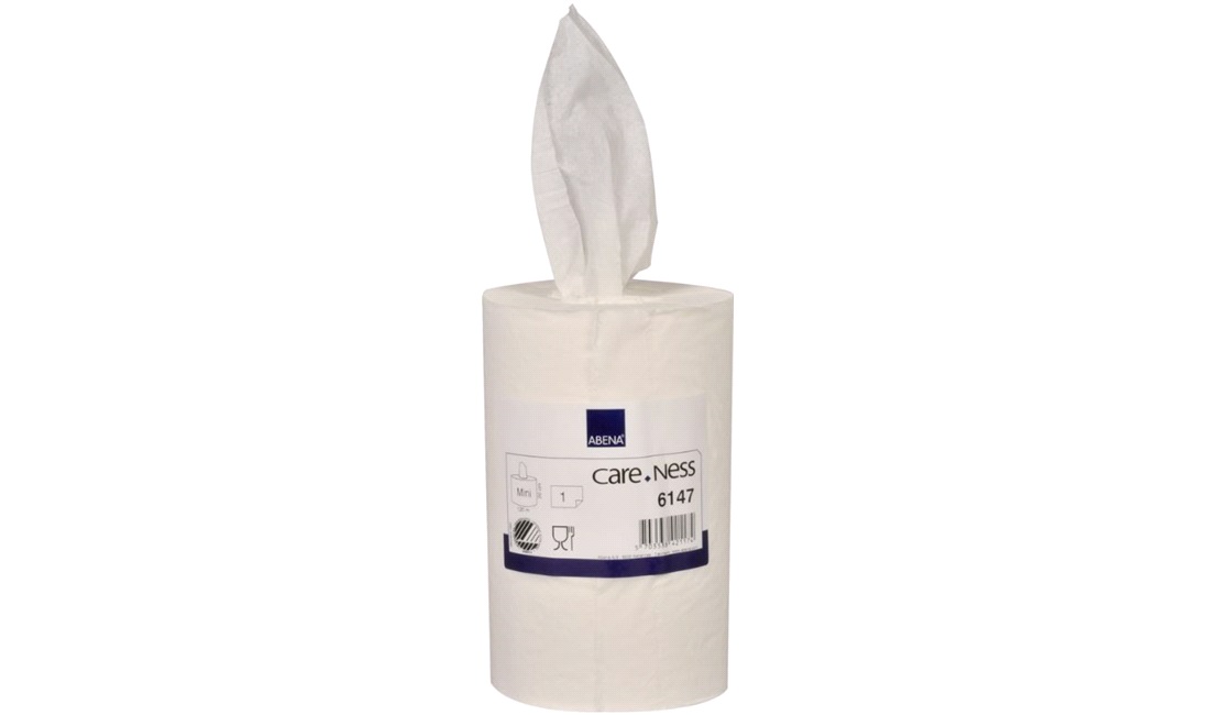 Aftørringspapir Handtowel S/mini hvid