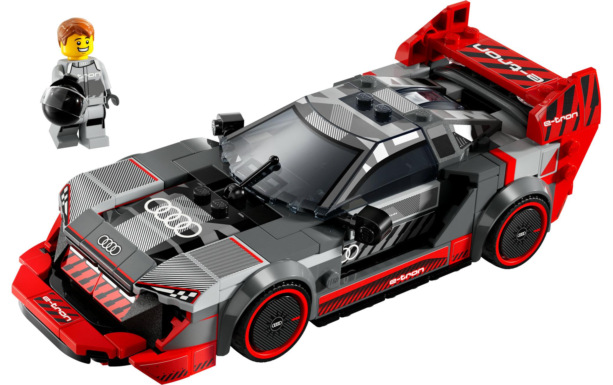 Speed Champions Audi S1 e-tron quattro Rennwagen 76921Nachbildung des legendären Flitzers