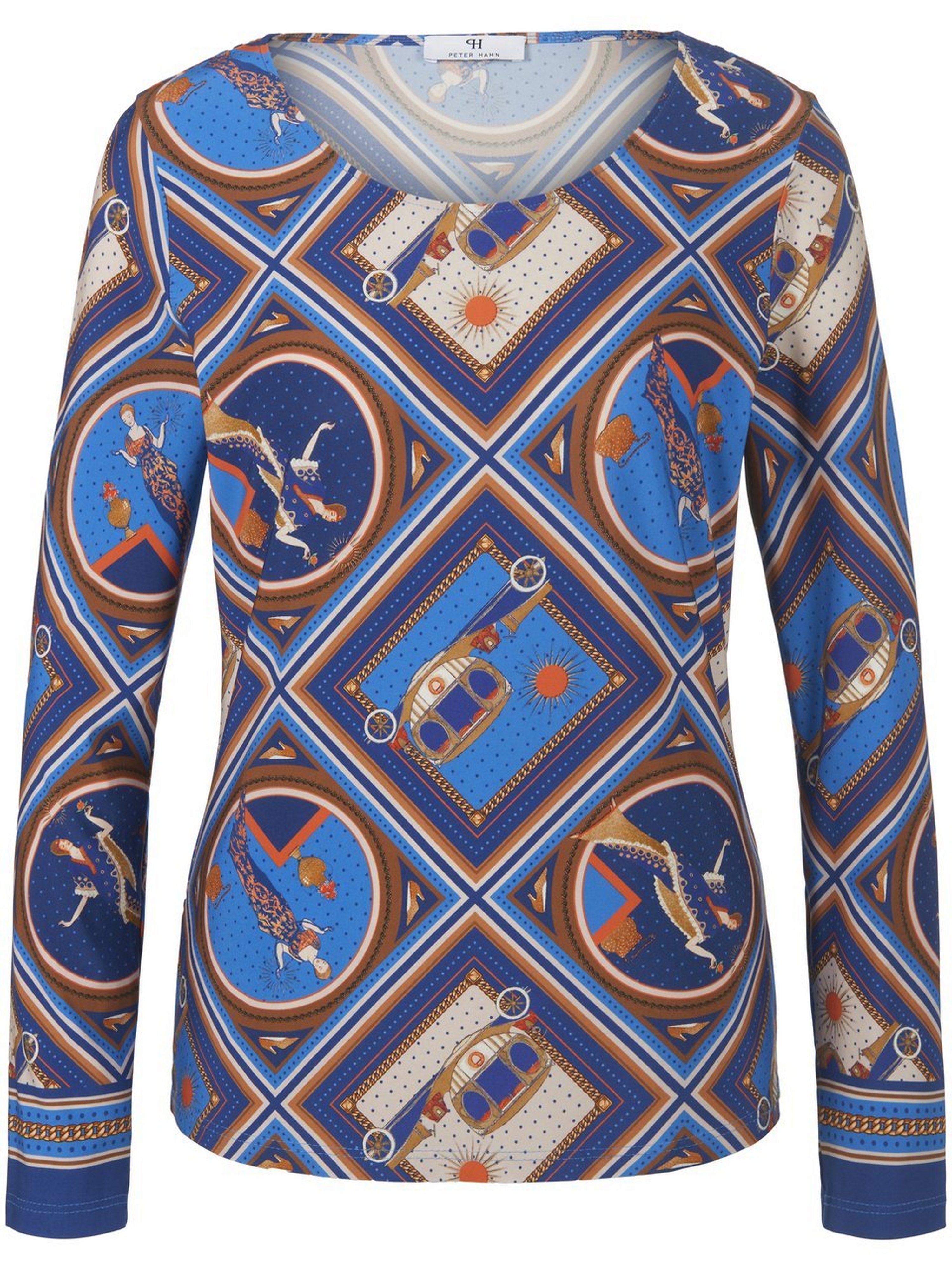 Rundhals-Shirt