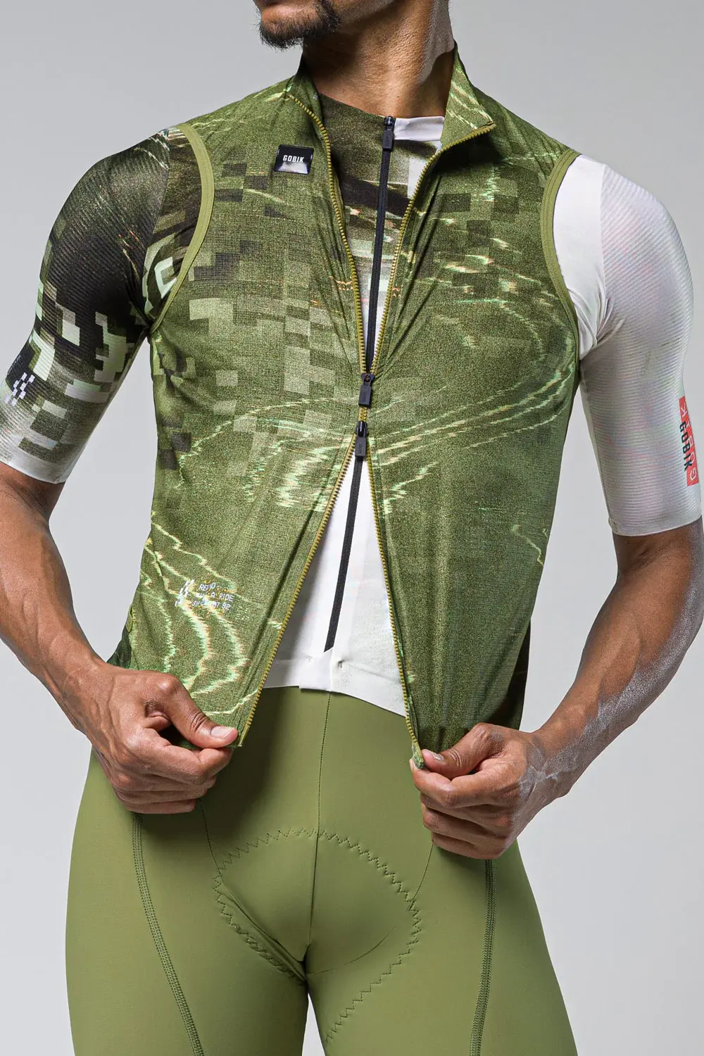 Gobik Plus 2.0 Windvest Groen Heren