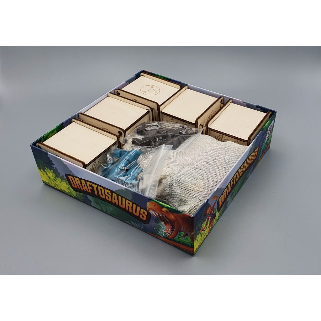 5 boites joueurs compatible Draftosaurus