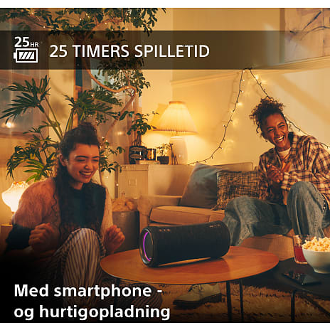 Sony SRS-XG300B bærbar højttaler - sort