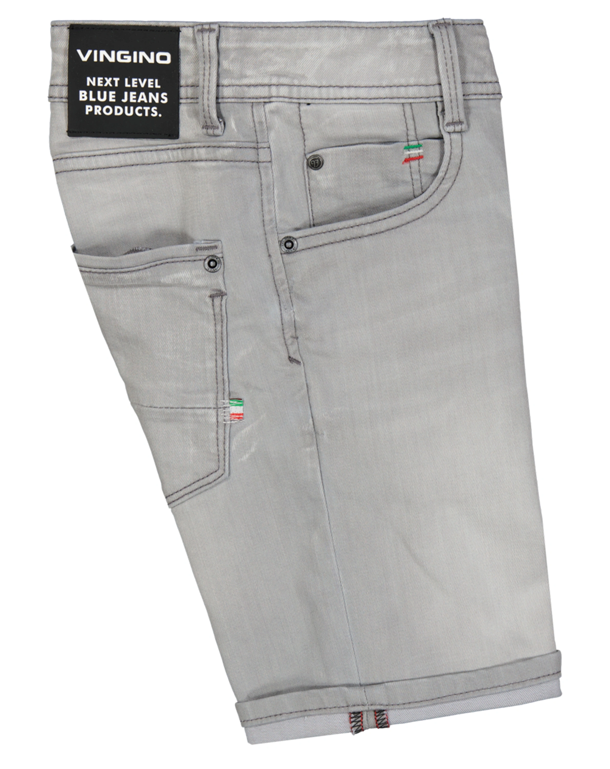 Jeans-Shorts CHARLIE in mid grey