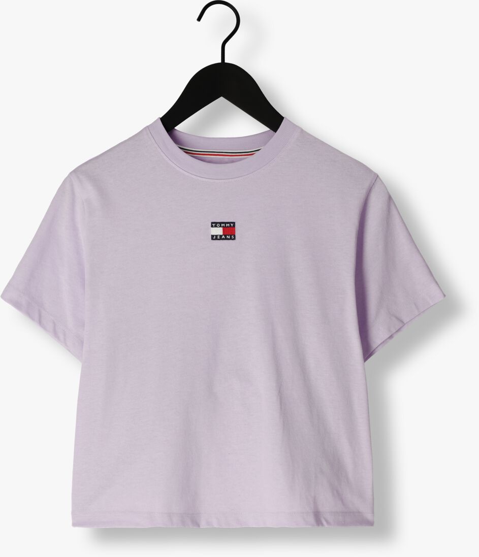 TOMMY JEANS lila tommy jeans t-shirt tjw bxy badge tee
