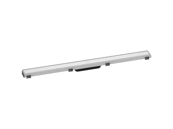 Caniveau de douche 90 cm HANSGROHE RainDrain Match blanc mat
