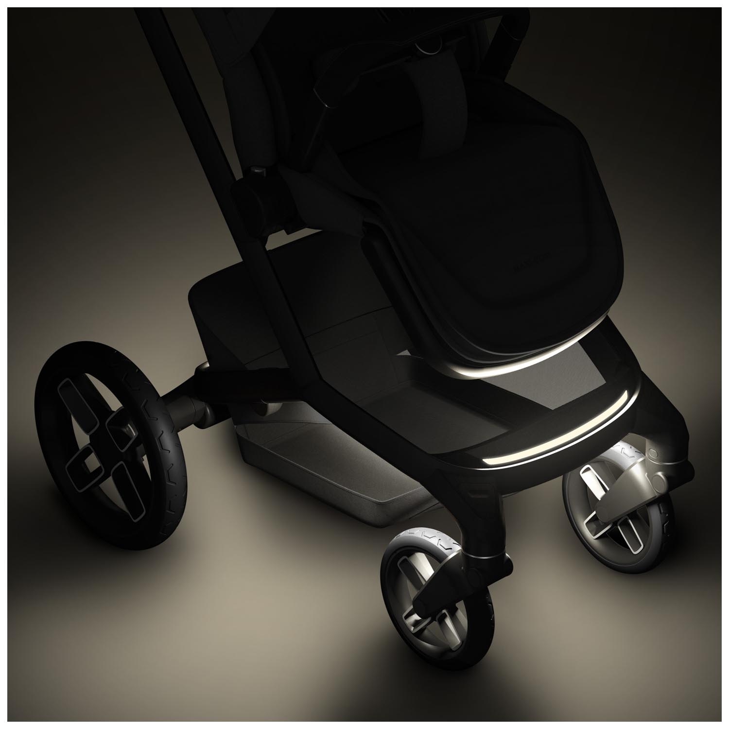 Maxi-Cosi Fame kinderwagen reiswieg Twillic Black - reiswiegen - Prénatal