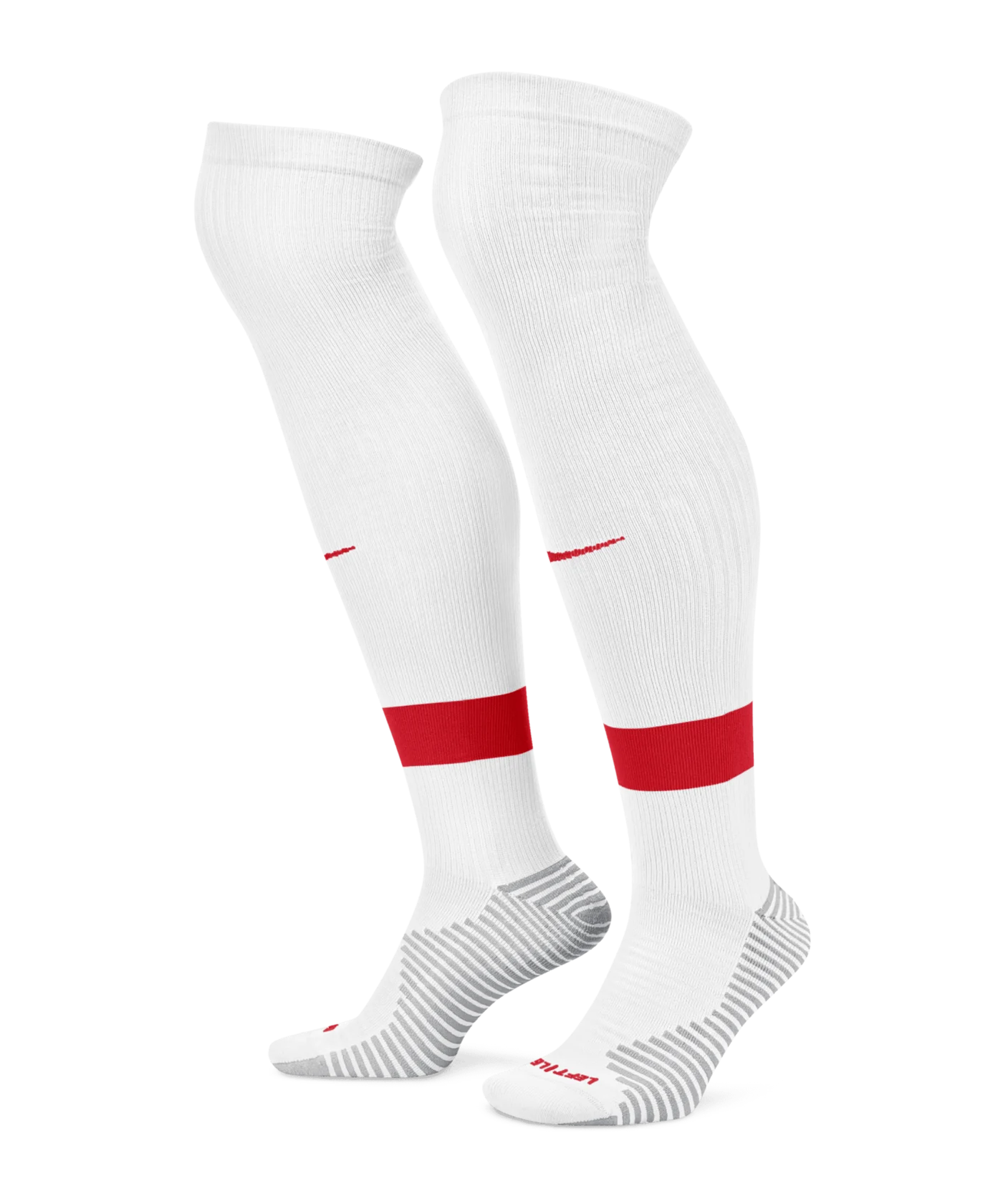 Nike Strike KH Stutzen Weiss Rot F103
