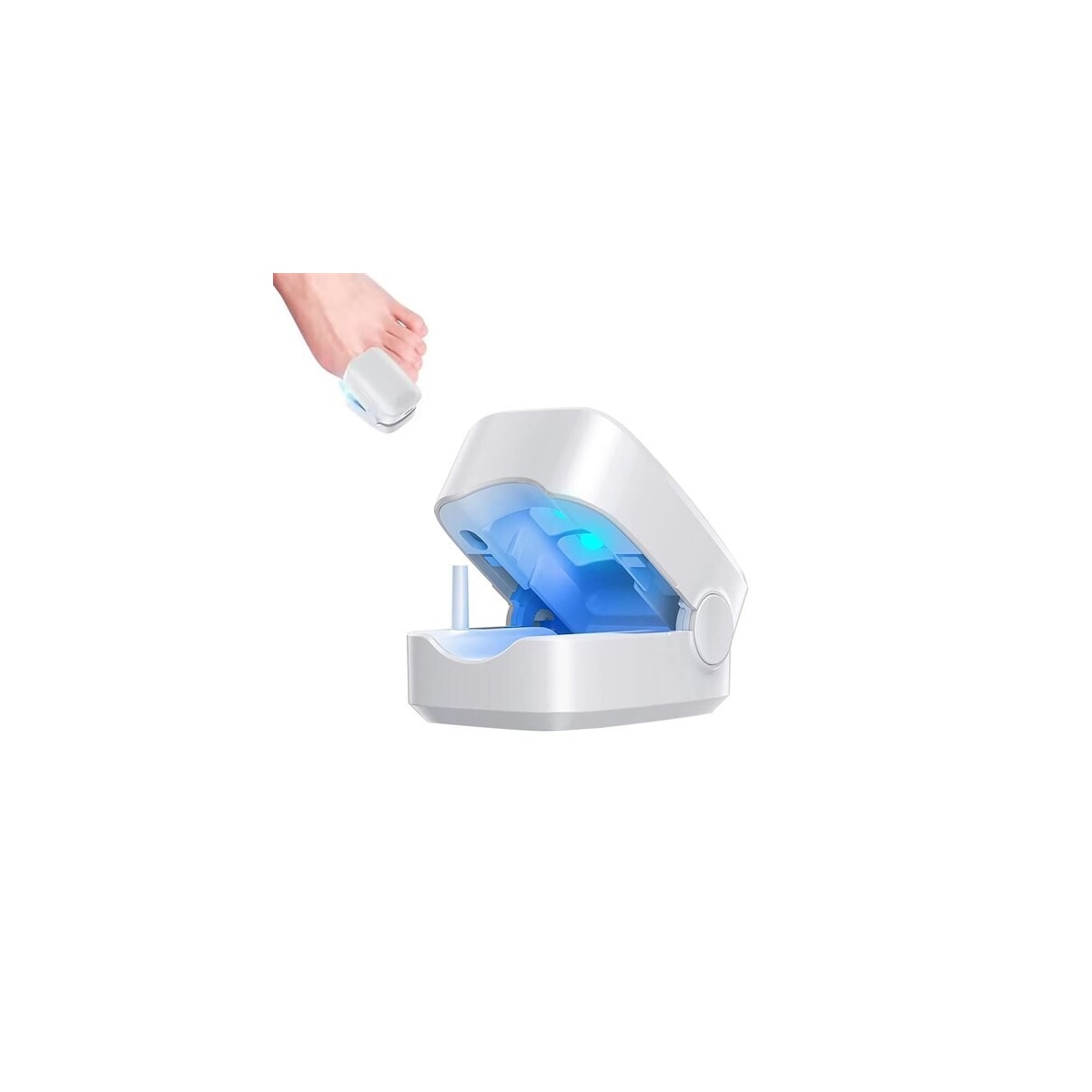 Neglelampe med UV-LED