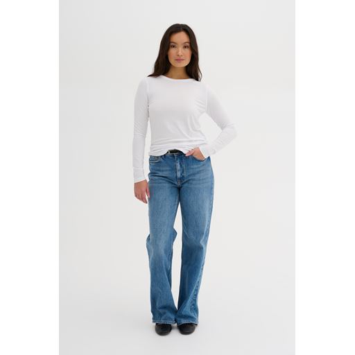 My Essential Wardrobe 18 The Modal T-shirt, Bright White, S