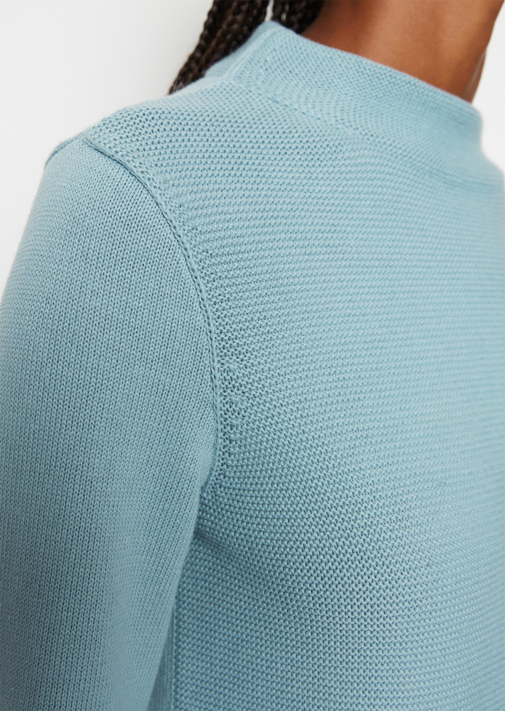 Strickpullover slim aus Organic Cotton