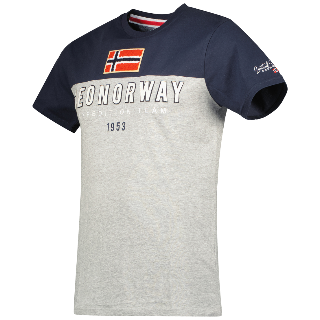 Camiseta de manga curta Jerato Contrast Sw1276hgno
