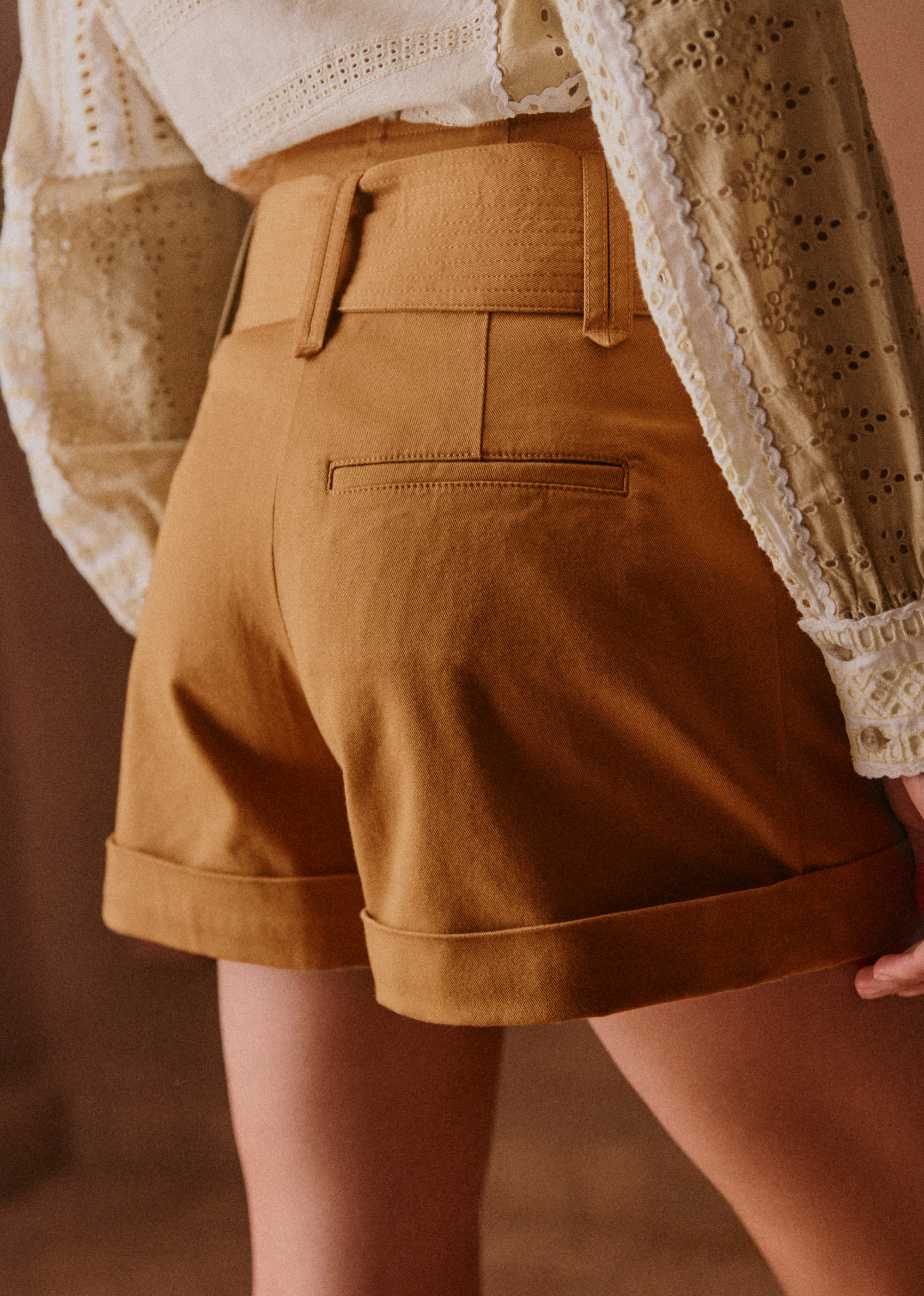 Short Rome - Caramel - E-SHOP/JUPES & SHORTS 5905636