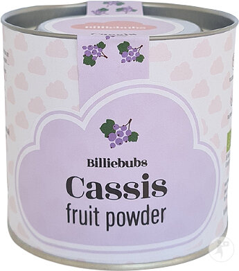 Billiebubs Cassis Fruit Powder Poudre De Cassis 75g