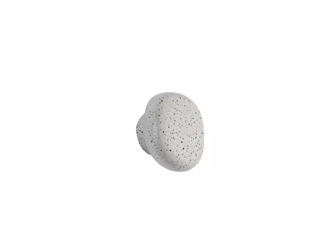 Lot de 3 patères de salle de bain en terrazzo - 3 tailles - STOCHI