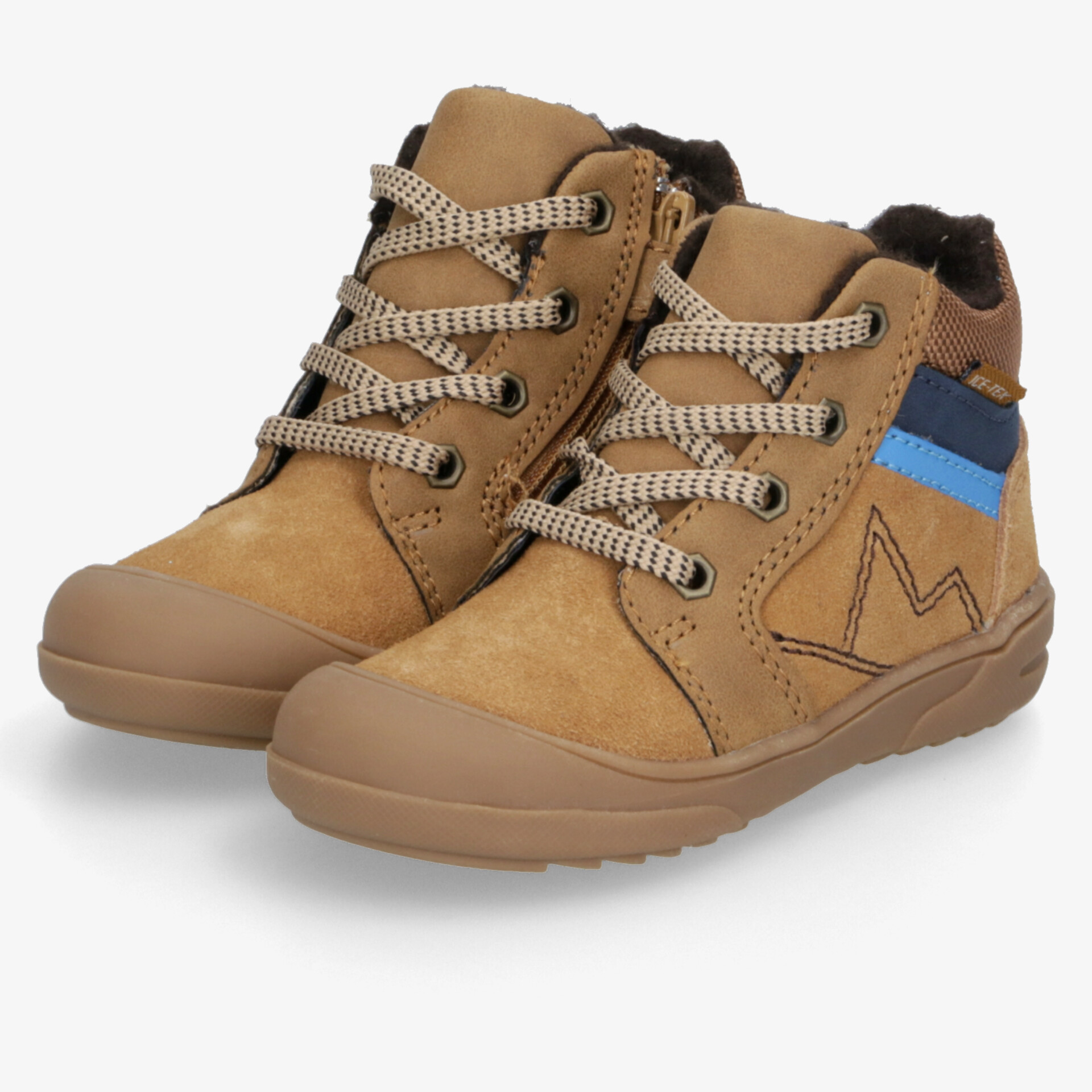 Bambulini Kinder Schnürstiefel braun