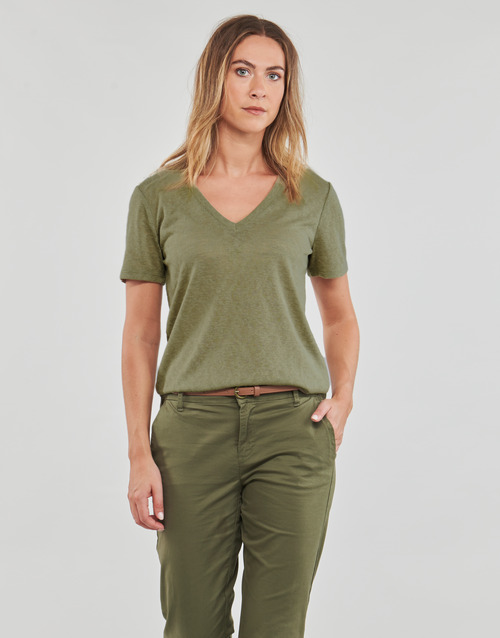 Only - ONLTANJA S/S SHINE TOP JRS - Beige