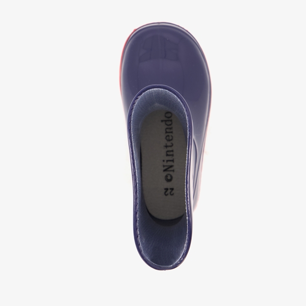 Mario kinder regenlaarzen blauw/rood