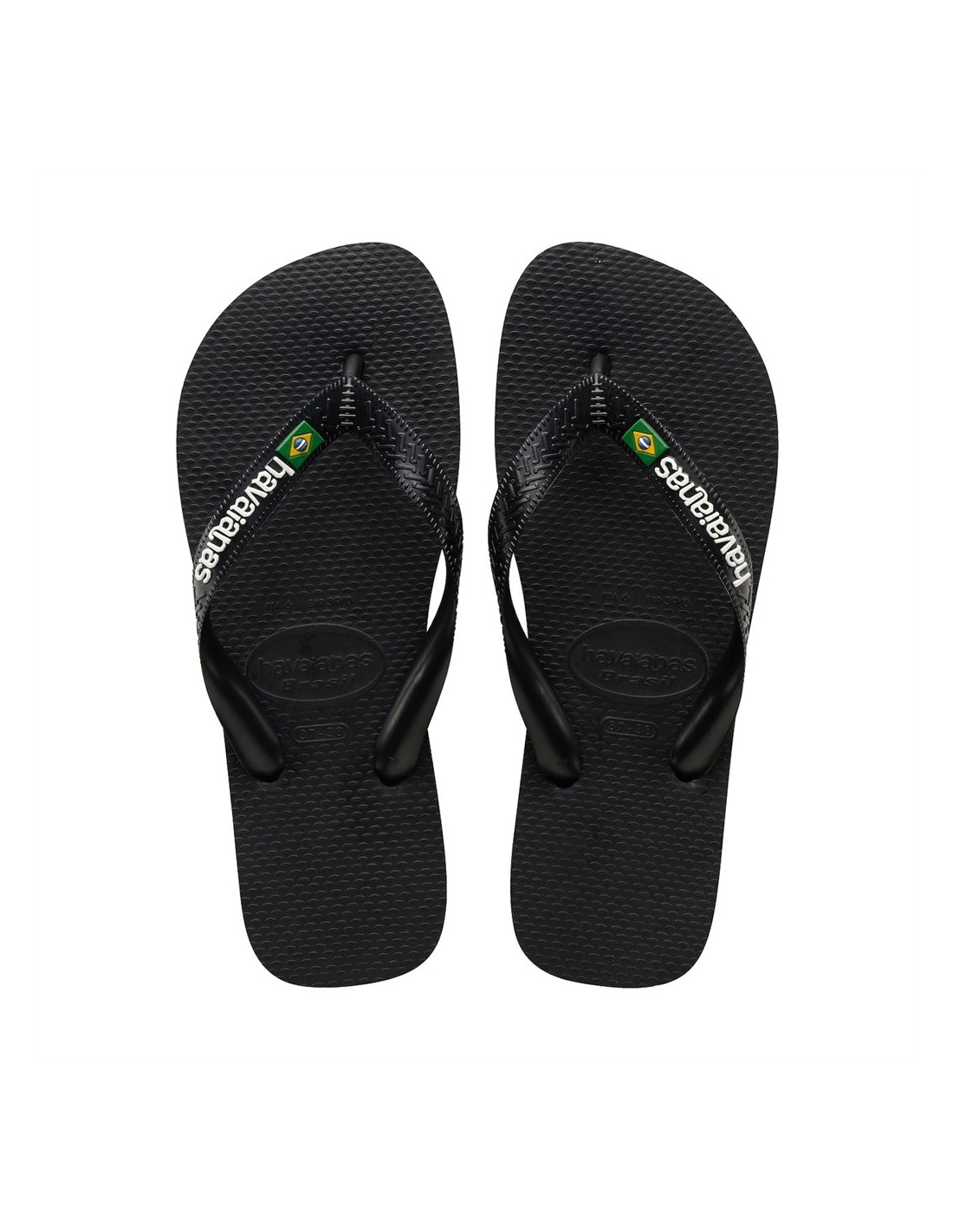 havaianas tongs mixte brasil logo noir