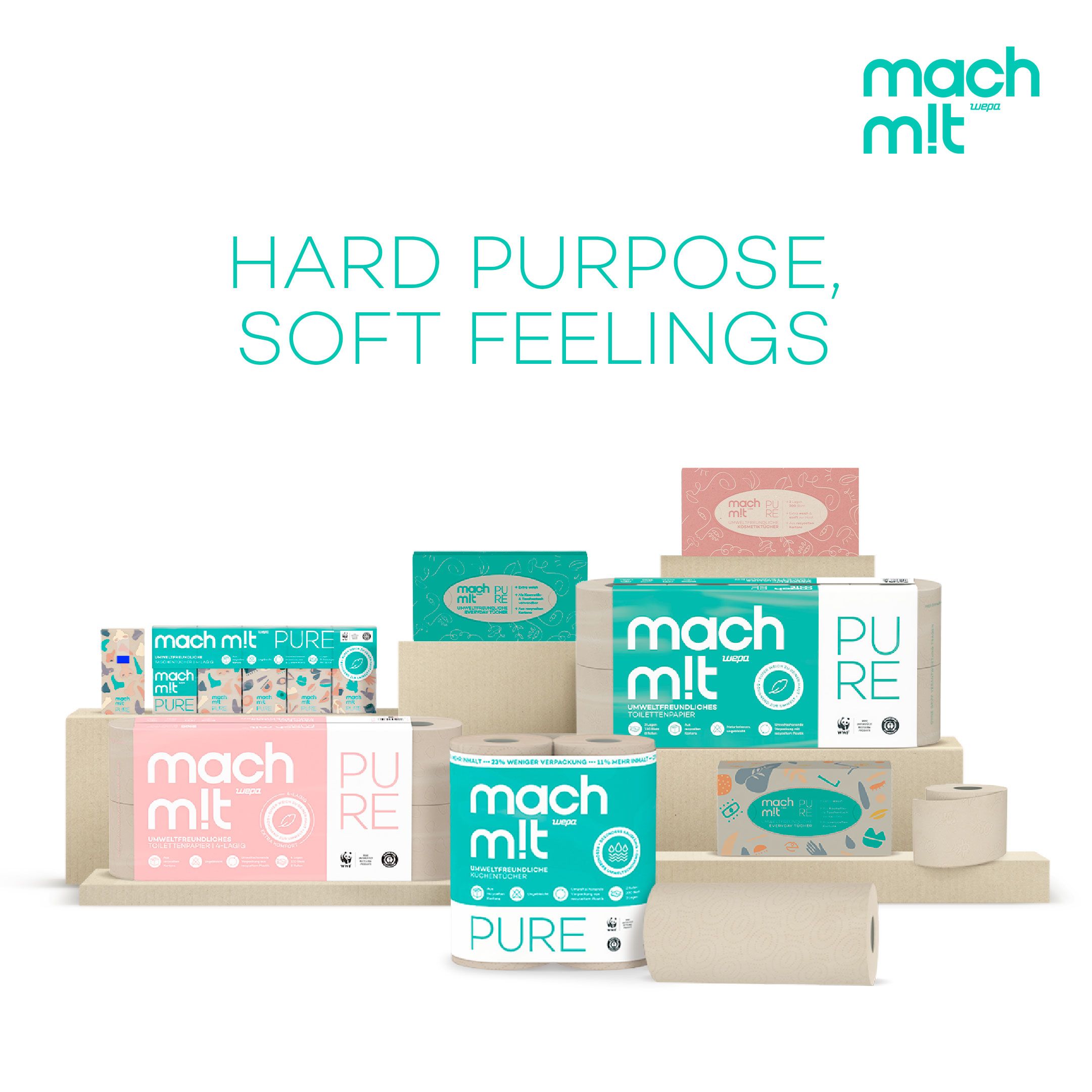 mach m!t PURE Everyday Tücher Box