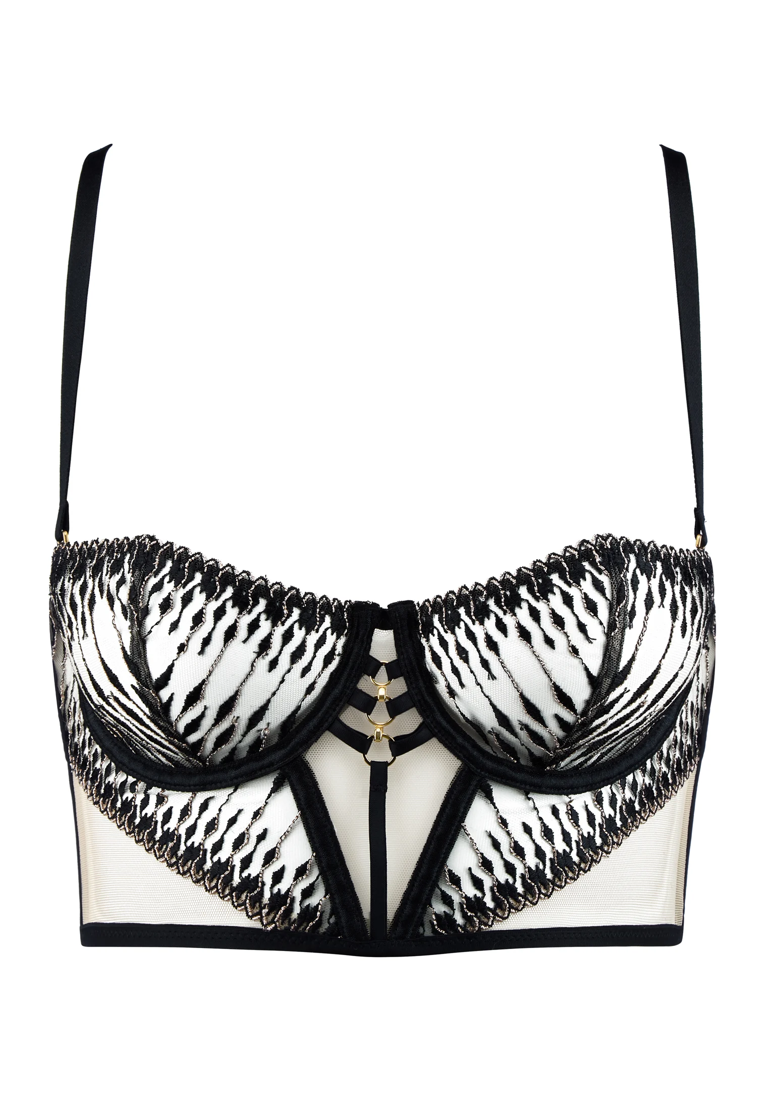 VOODOO KISS - Bustier | Noir