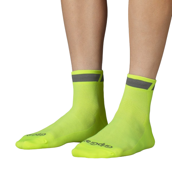 GripGrab Classic Low Cut Sommersokker, Hi-Vis Yellow