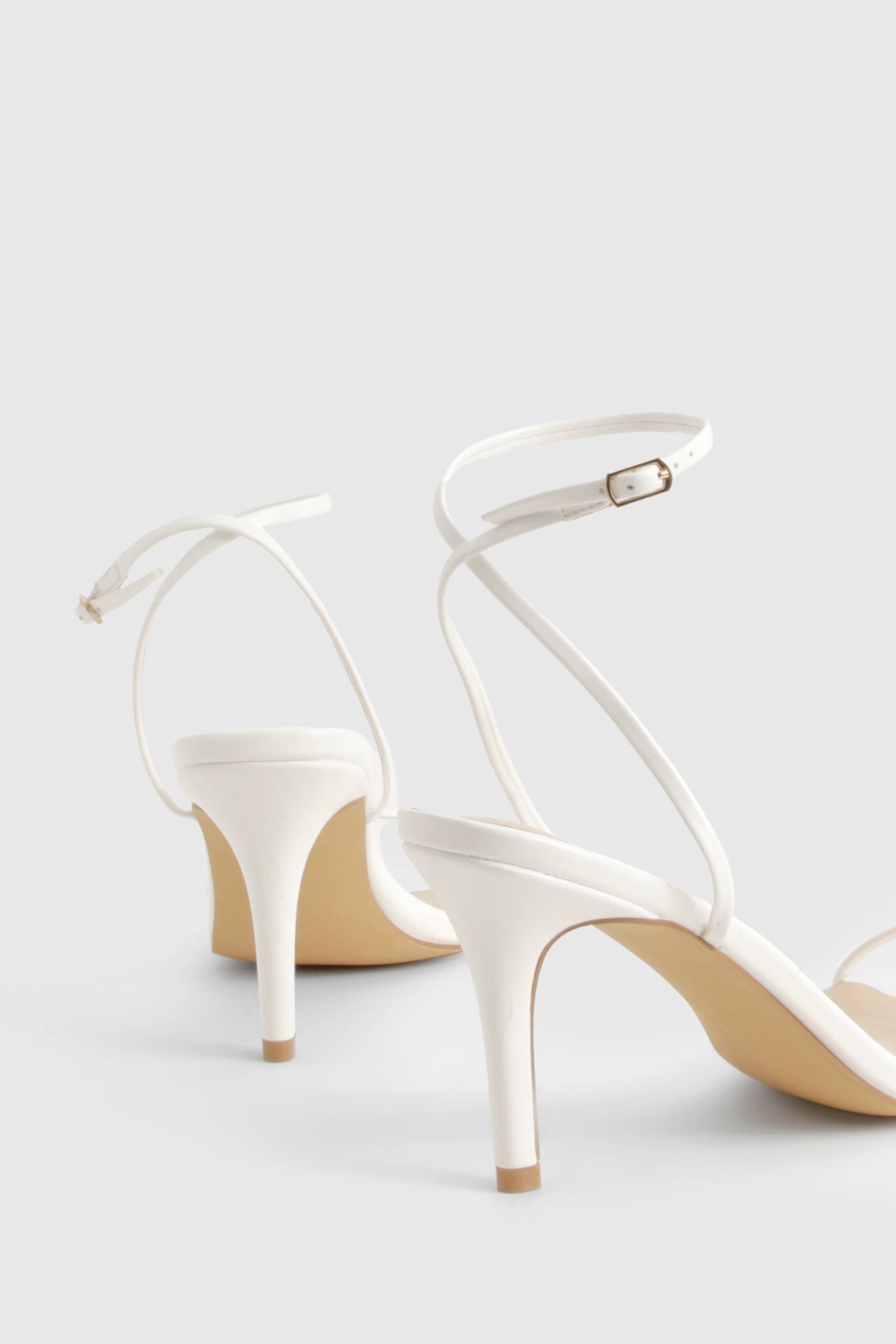 boohoo Talons aiguilles bas à coupe large et quasi-invisibles