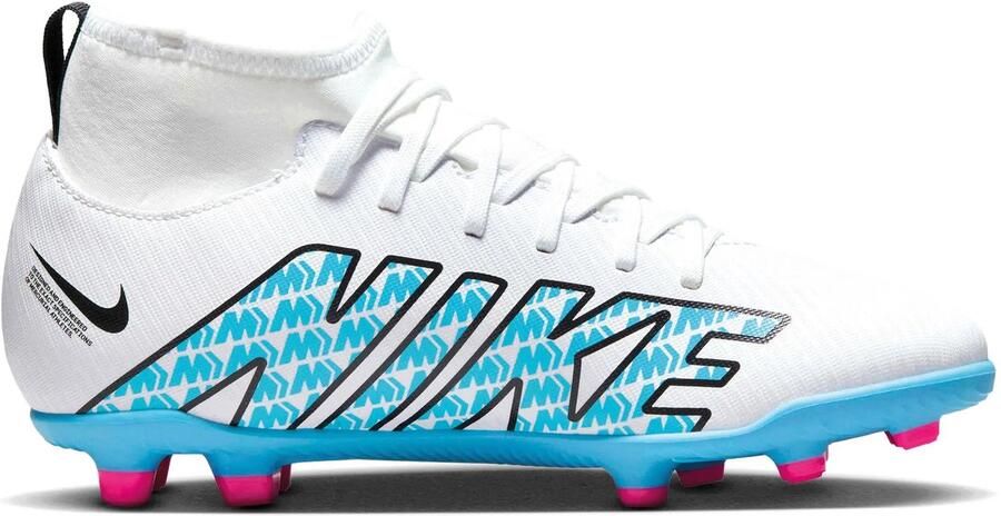 Nike Superfly 9 Club Voetbalschoen met sok Wit Blauw Limited edition Doos zonder deksel