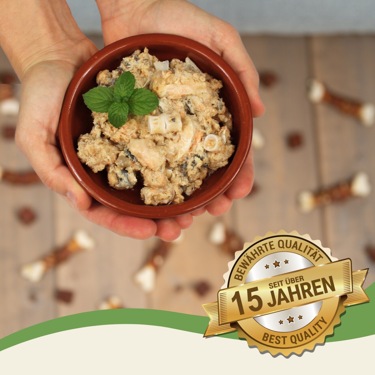 Lyra Pet Lecker.Pet Mia's 100 % Lachs Katzenfutter Nassfutter 6x400 g