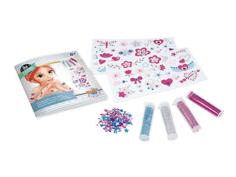 Buki Tattoo Set Be Teens Glitzer Tattoo-Set