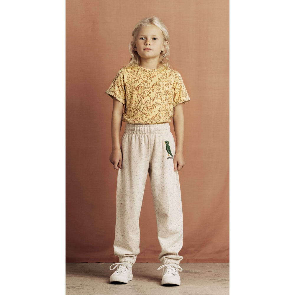 Køb Mini Rodini Offwhite Bird Emb Neps Sweatpants