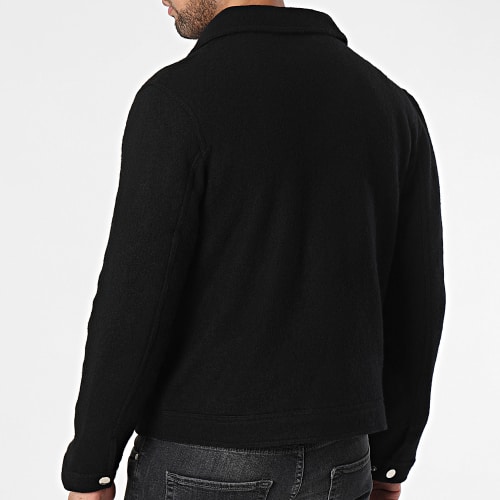 Veste Zippée Noir