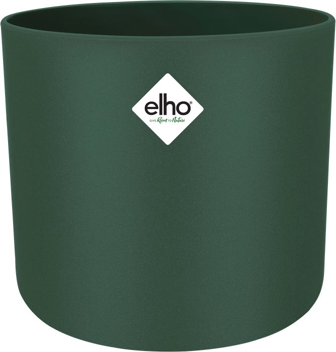Elho bloempot B. for soft groen D 16 H 15 cm