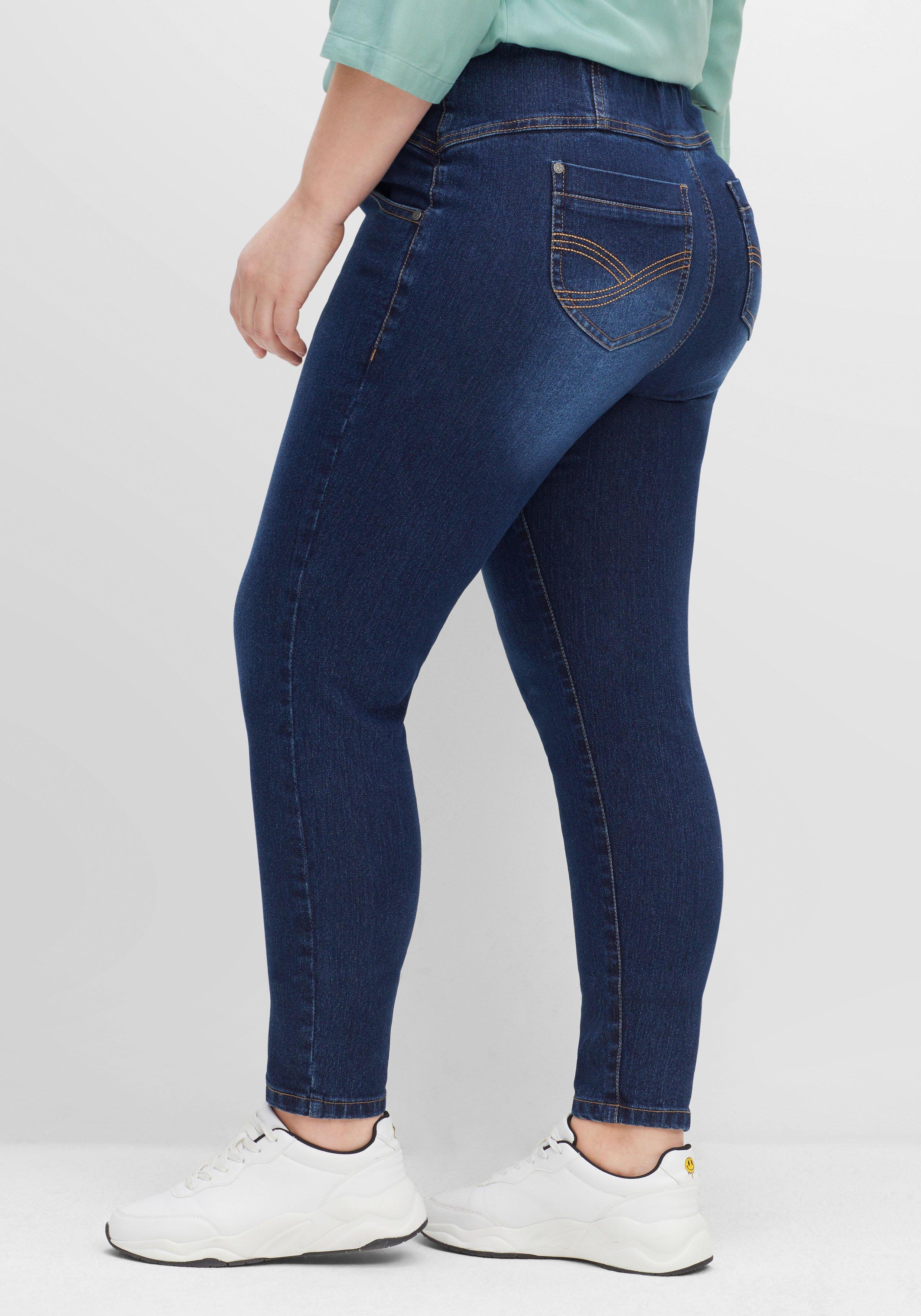 Jeggings mit breitem Gummibund