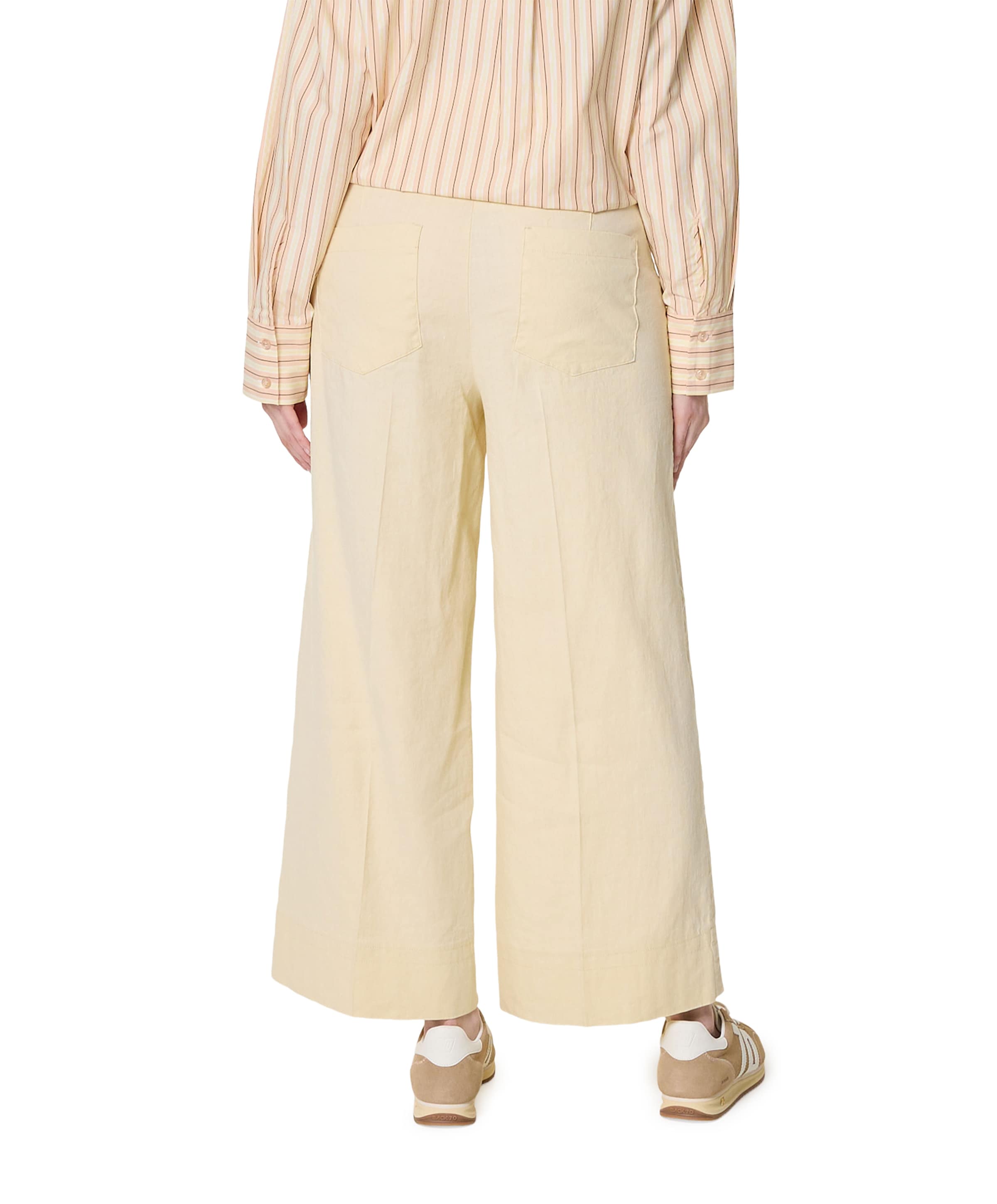 Cambio Cara dames broek geel