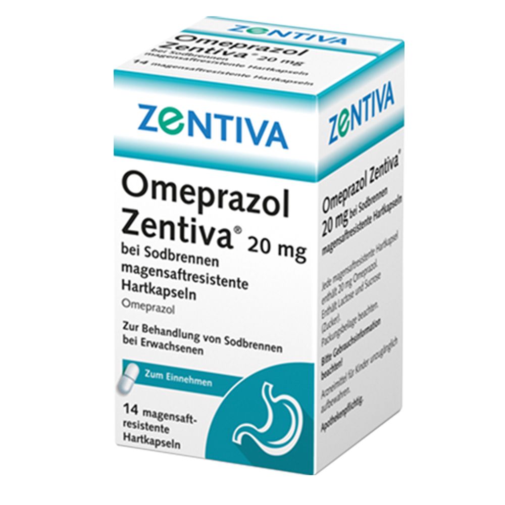 Omeprazol Zentiva® 20 mg