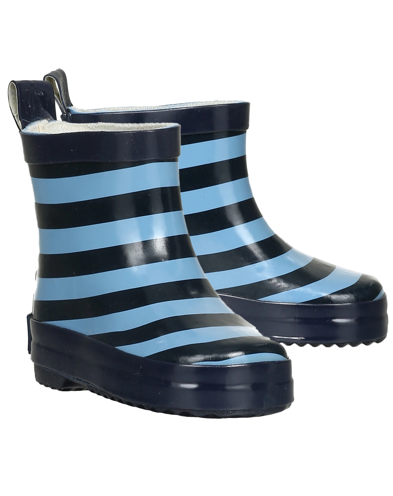 Gummistiefel RINGEL halbhoch in marine/hellblau