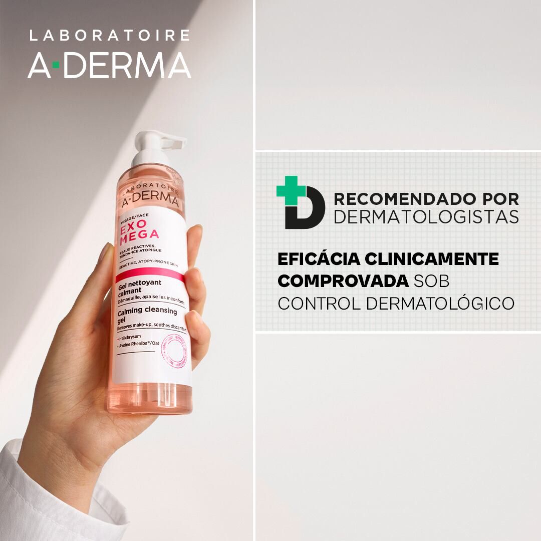 Exómega Control Óleo Rosto Desmaquilhante - 200ml